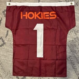 Virginia Tech Hokies Jersey Style Garden Flag 25”x27”​